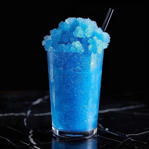 Iced Blueberry Uncola Slushie