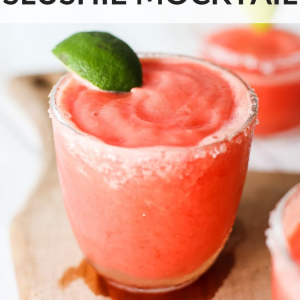 Watermelon Slushie Mocktail