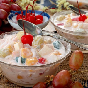 Fruit Cocktail Salad.