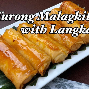 Turon Malagkit with Langka