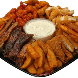 Spicy Hot Finger Food Tray