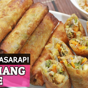 Lumpiang Togue (Vegetable Eggroll)