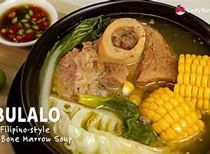 Bulalo (Bone Marrow) Soup