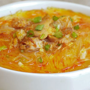 Chicken Sotanghon (Glass Noodle Soup)